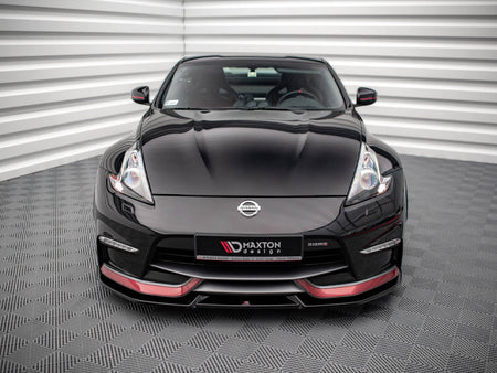 Maxton Design Front Splitter V.2 Nissan 370Z Nismo Facelift (2014-2020) - NI-370Z-NISMO-FD2G - Image 3