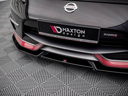 Maxton Design Front Splitter V.2 Nissan 370Z Nismo Facelift (2014-2020) - NI-370Z-NISMO-FD2G - Image 4