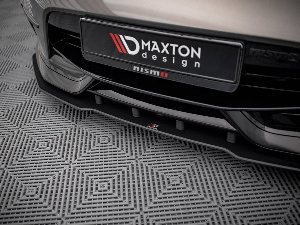 Maxton Design Street PRO Front Splitter Nissan 370Z Nismo Facelift (2014-2020) - NI370ZNISMOCNC-FD1B - Image 4