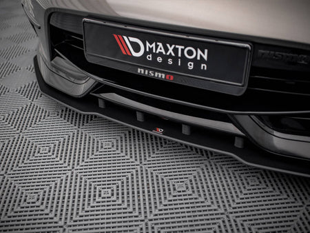 Maxton Design Street PRO Front Splitter Nissan 370Z Nismo Facelift (2014-2020) - NI370ZNISMOCNC-FD1B - Image 4