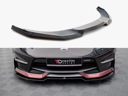 Maxton Design Front Splitter V.3 Nissan 370Z Nismo Facelift (2014-2020) - NI-370Z-NISMO-FD3G - Image 1