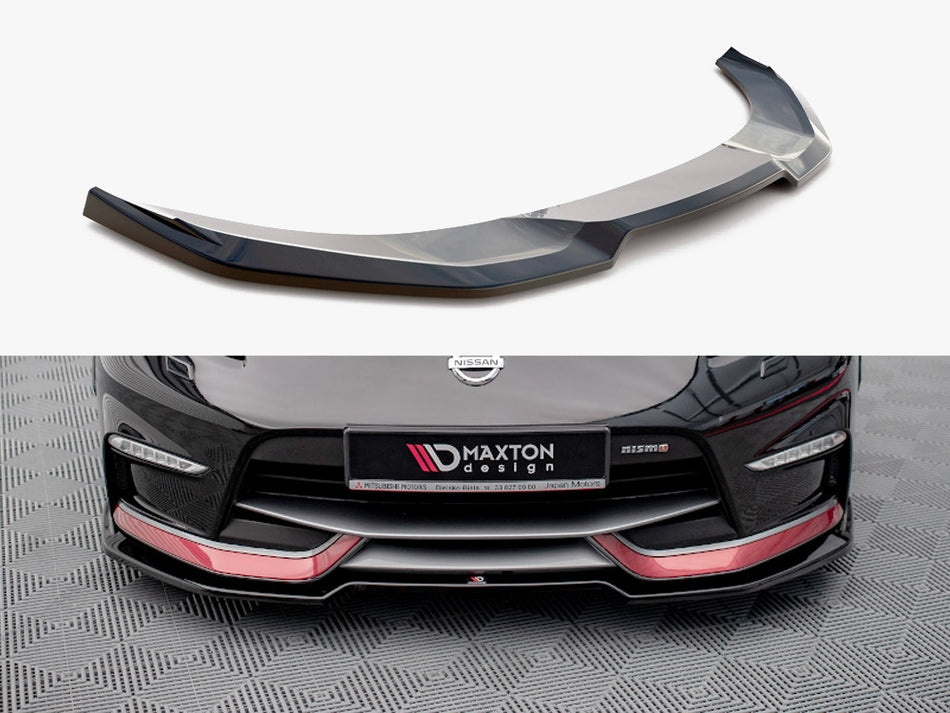 Maxton Design Front Splitter V.3 Nissan 370Z Nismo Facelift (2014-2020) - NI-370Z-NISMO-FD3G - Image 1
