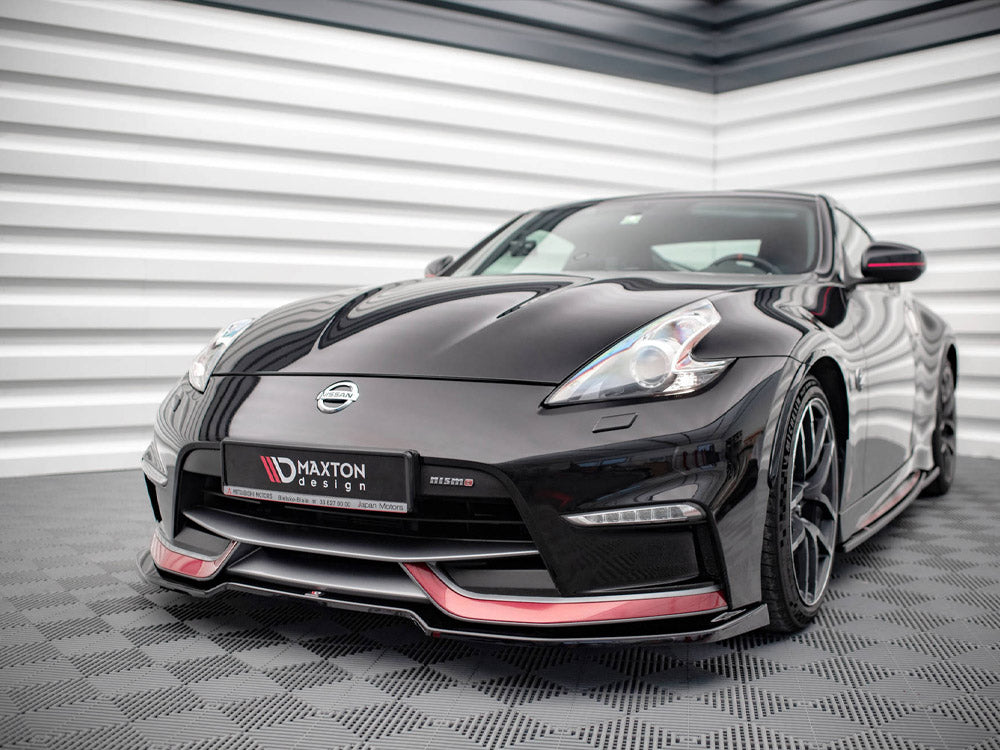 Maxton Design Front Splitter V.3 Nissan 370Z Nismo Facelift (2014-2020) - NI-370Z-NISMO-FD3G - Image 2
