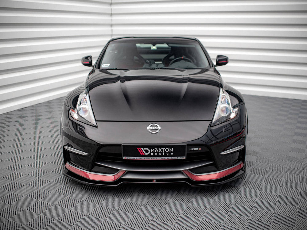 Maxton Design Front Splitter V.3 Nissan 370Z Nismo Facelift (2014-2020) - NI-370Z-NISMO-FD3G - Image 3