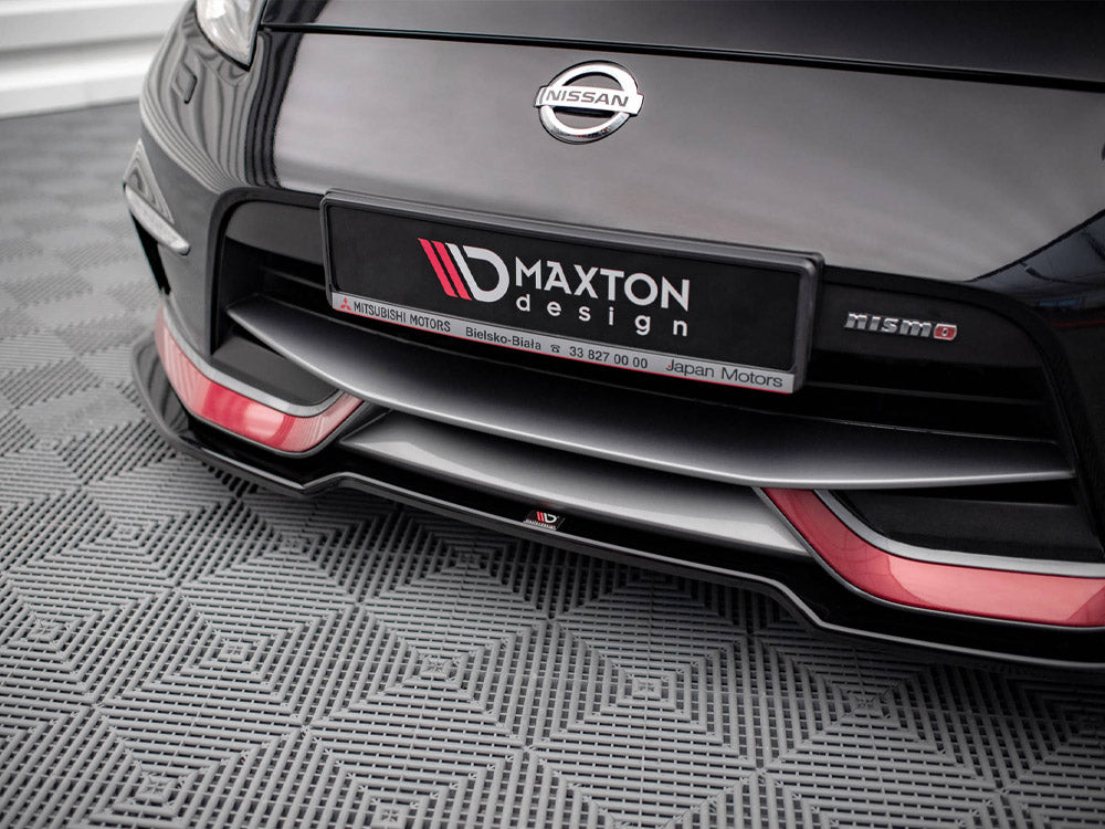 Maxton Design Front Splitter V.3 Nissan 370Z Nismo Facelift (2014-2020) - NI-370Z-NISMO-FD3G - Image 4