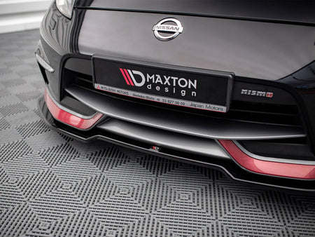 Maxton Design Front Splitter V.3 Nissan 370Z Nismo Facelift (2014-2020) - NI-370Z-NISMO-FD3G - Image 4
