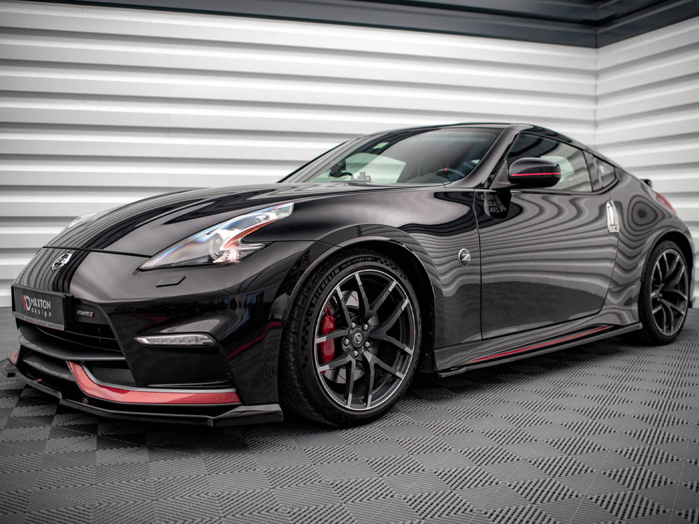 Maxton Design Side Skirts Diffusers V.1 Nissan 370Z Nismo Facelift (2014-2020) - NI-370Z-NISMO-SD1G - Image 2