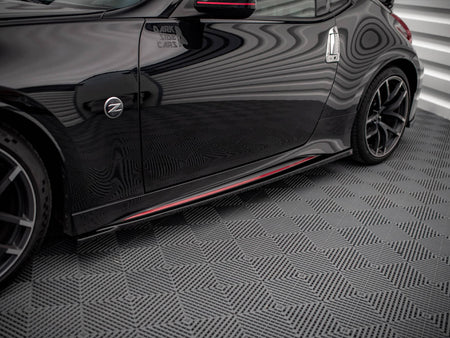 Maxton Design Side Skirts Diffusers V.1 Nissan 370Z Nismo Facelift (2014-2020) - NI-370Z-NISMO-SD1G - Image 3