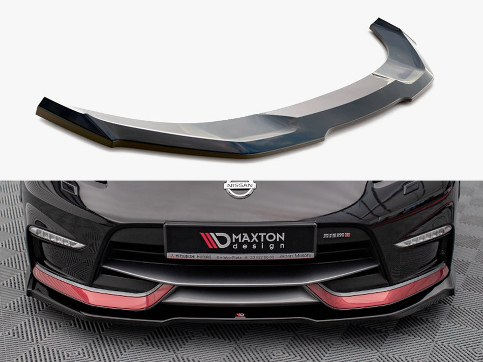 Maxton Design Front Splitter V.1 Nissan 370Z Nismo Facelift (2014-2020) - NI-370Z-NISMO-FD1G - Image 1