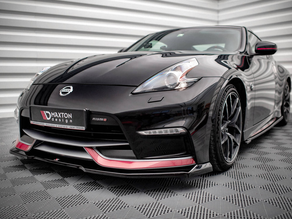 Maxton Design Front Splitter V.1 Nissan 370Z Nismo Facelift (2014-2020) - NI-370Z-NISMO-FD1G - Image 2
