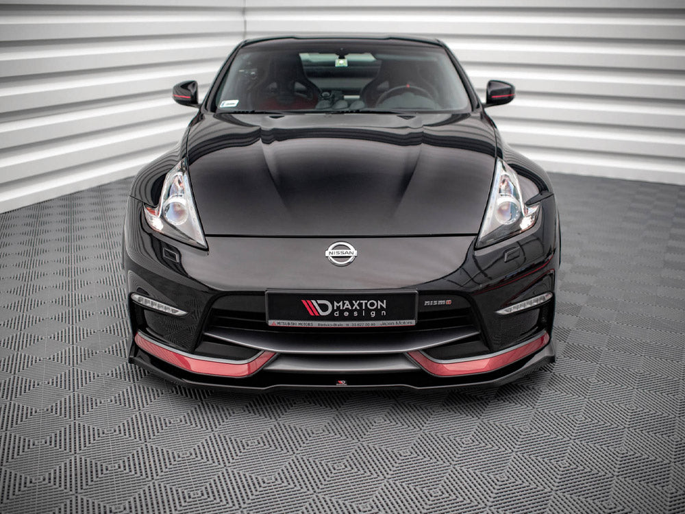 Maxton Design Front Splitter V.1 Nissan 370Z Nismo Facelift (2014-2020) - NI-370Z-NISMO-FD1G - Image 3