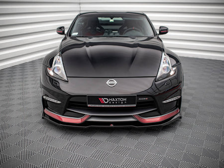 Maxton Design Front Splitter V.1 Nissan 370Z Nismo Facelift (2014-2020) - NI-370Z-NISMO-FD1G - Image 3