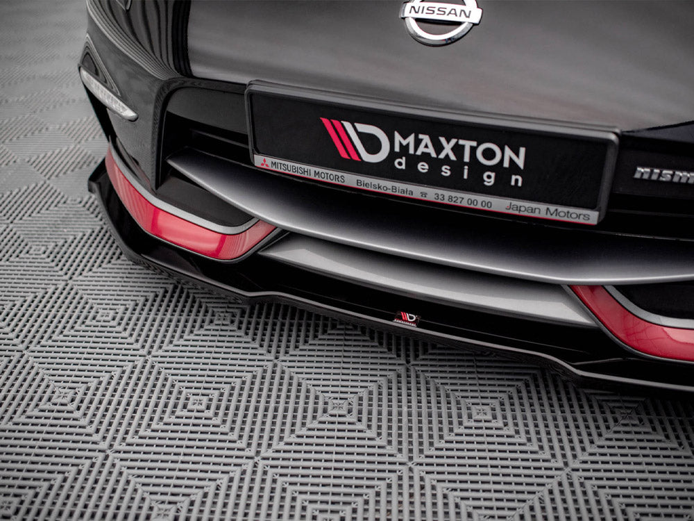Maxton Design Front Splitter V.1 Nissan 370Z Nismo Facelift (2014-2020) - NI-370Z-NISMO-FD1G - Image 4