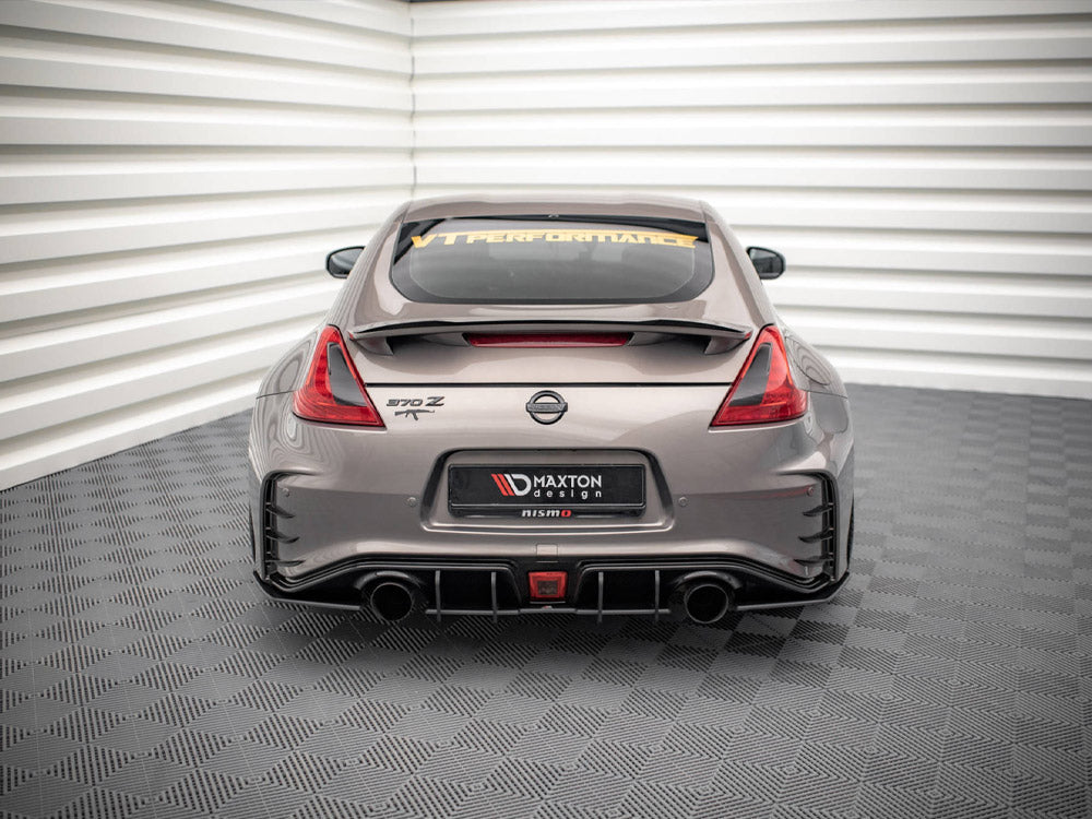 Maxton Design Street PRO Rear Side Splitters Nissan 370Z Nismo Facelift (2014-2020) - NI370ZNISMOCNC-RSD1B - Image 3