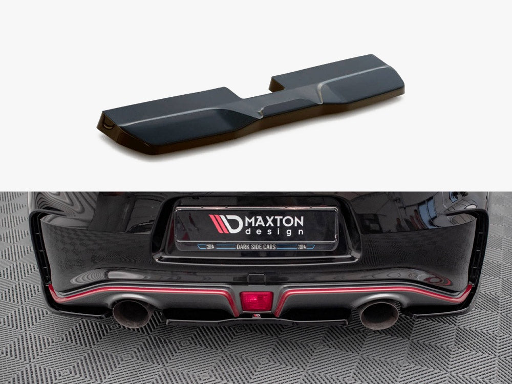 Maxton Design Central Rear Splitter Nissan 370Z Nismo Facelift (2014-2020) - NI-370Z-NISMO-RD1G - Image 1
