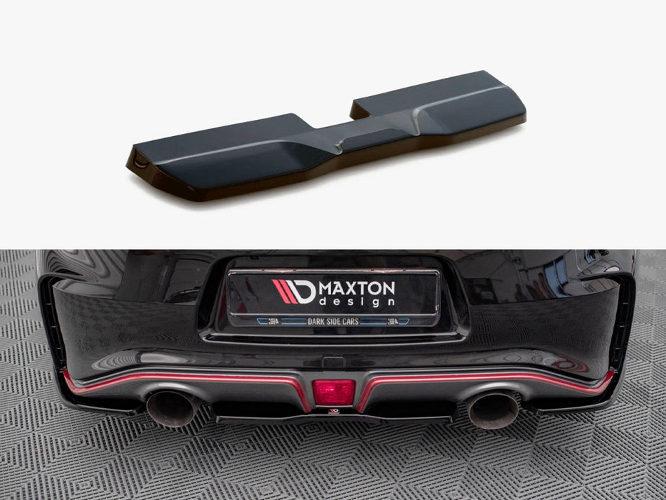 Maxton Design Central Rear Splitter Nissan 370Z Nismo Facelift (2014-2020) - NI-370Z-NISMO-RD1G - Image 1