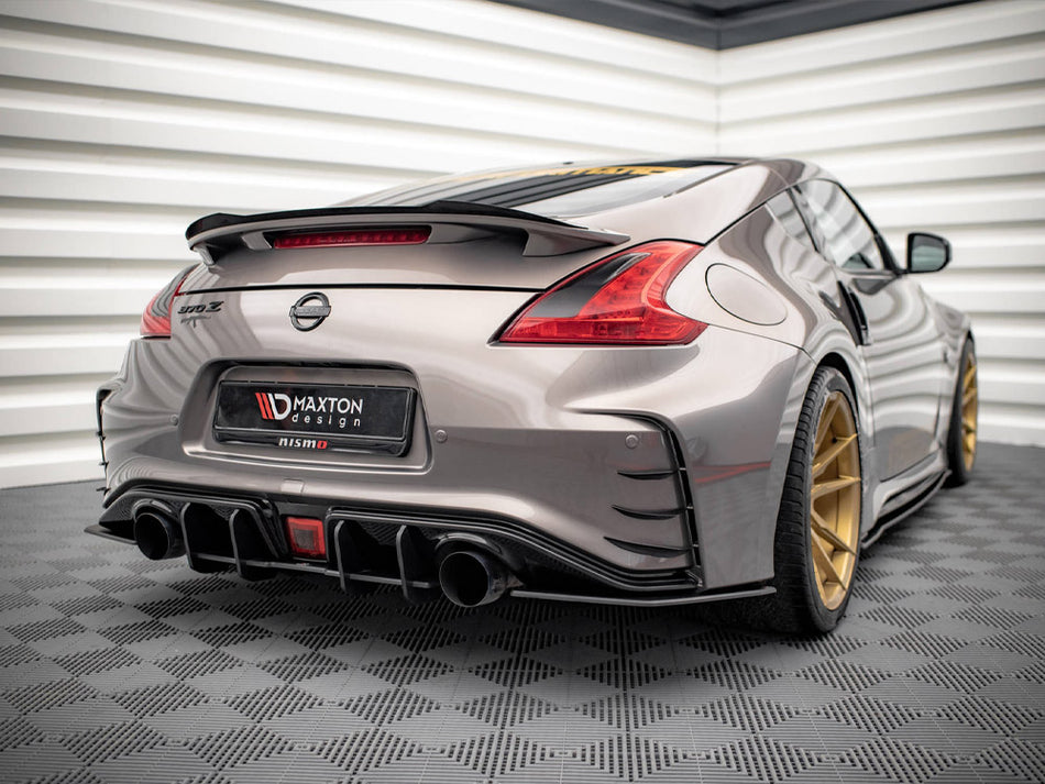 Maxton Design Street PRO Rear Diffuser Nissan 370Z Nismo Facelift (2014-2020) - NI370ZNISMOCNC-RS1B - Image 2