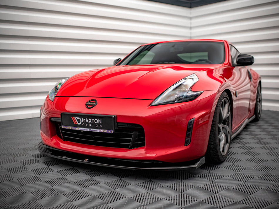 Maxton Design Front Splitter V.1 Nissan 370Z Facelift (2012-2020) - NI-370F-FD1G - Image 2