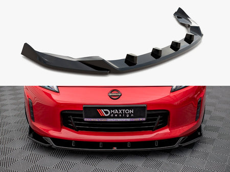 Maxton Design Front Splitter V.2 Nissan 370Z Facelift (2012-2020) - NI-370F-FD2G - Image 1