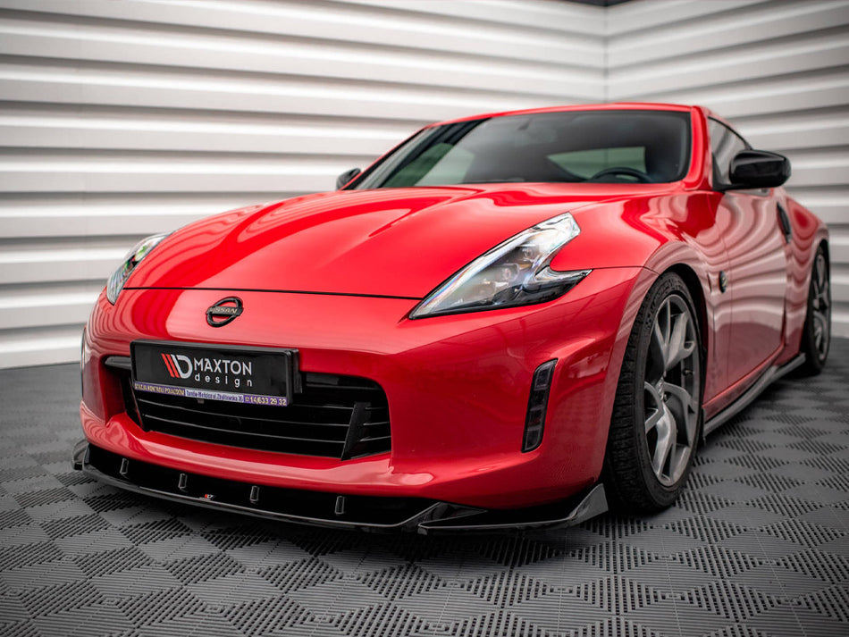 Maxton Design Front Splitter V.2 Nissan 370Z Facelift (2012-2020) - NI-370F-FD2G - Image 2