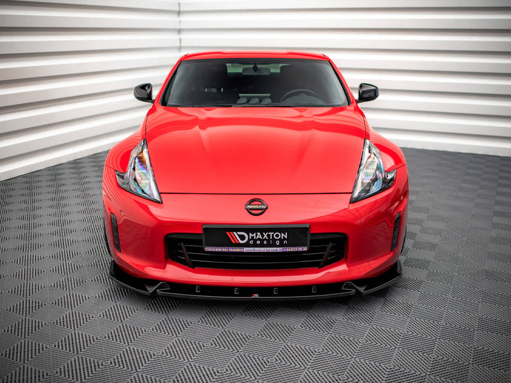 Maxton Design Front Splitter V.3 Nissan 370Z Facelift (2012-2020) - NI-370F-FD3G - Image 3