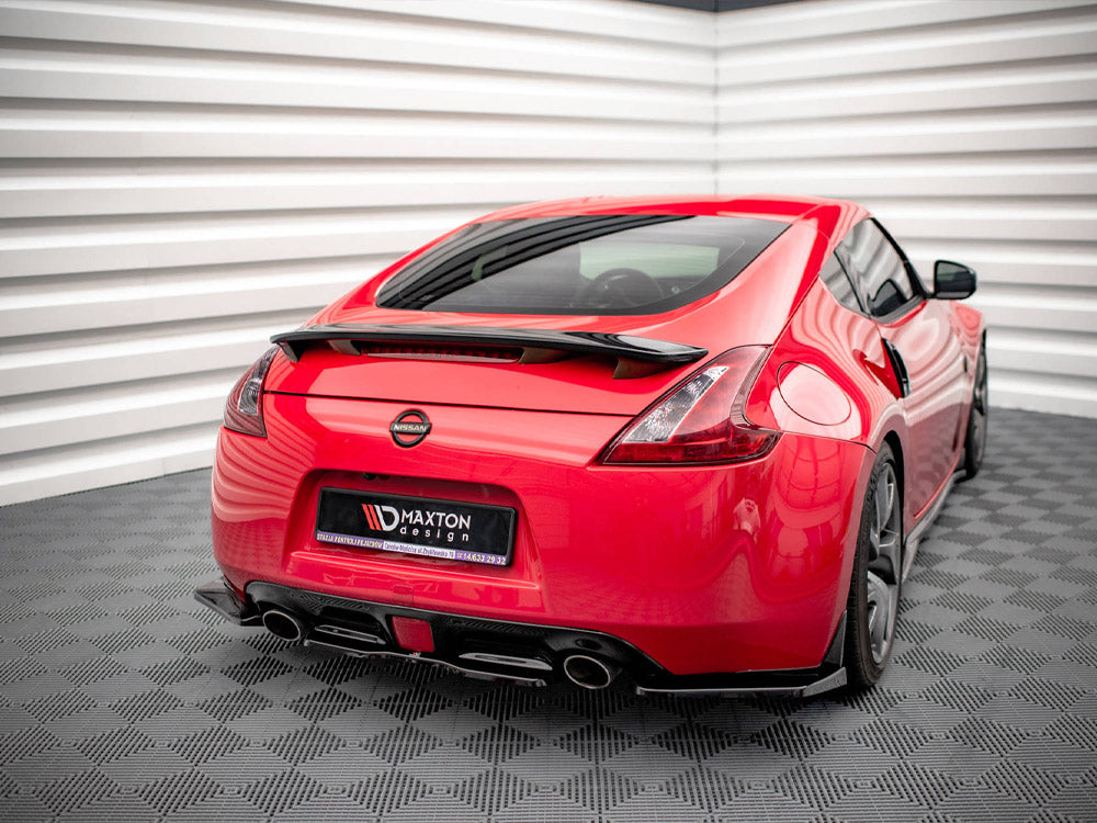 Maxton Design Central Rear Splitter V.2 Nissan 370Z (2009-2020) - NI-370F-RD1G - Image 2