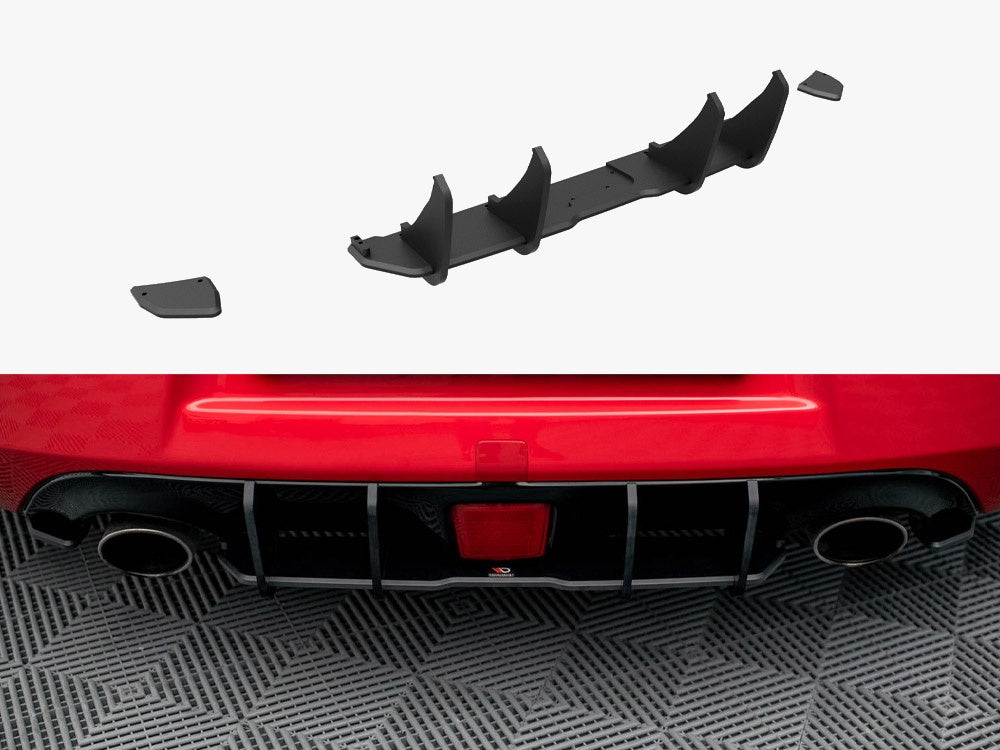 Maxton Design Street PRO Rear Diffuser Nissan 370Z (2009-2020) - NI370FCNC-RS1B - Image 1