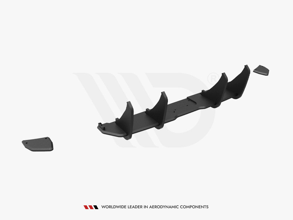 Maxton Design Street PRO Rear Diffuser Nissan 370Z (2009-2020) - NI370FCNC-RS1B - Image 5