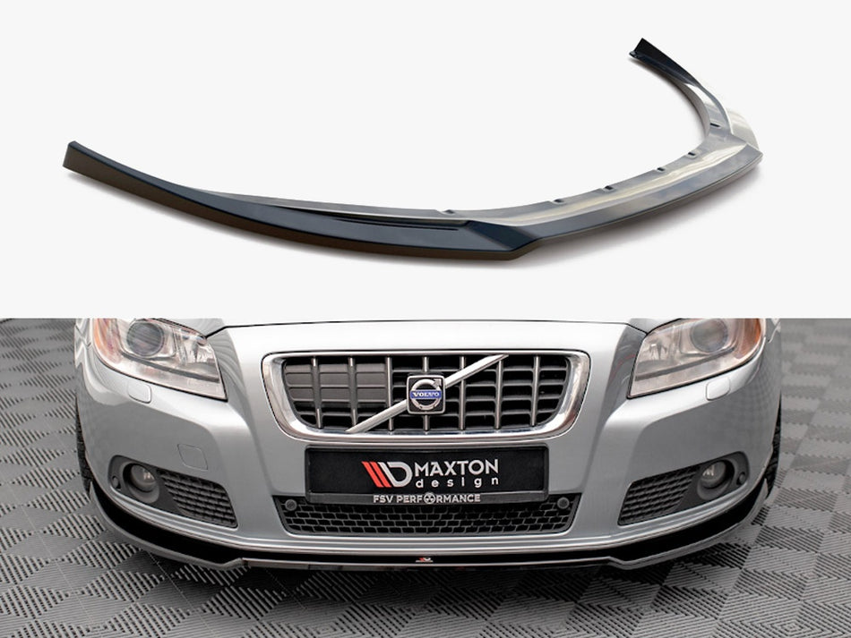 Maxton Design Front Splitter V.2 Volvo V70 MK3 (2007-2013) - VO-V70-3-FD2G - Image 1