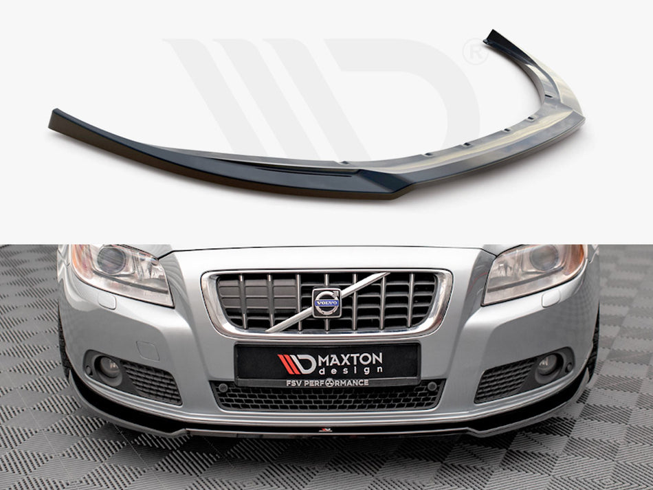 MAXTON DESIGN Front Splitter V.2 Volvo V70 MK3 (2007-2013)