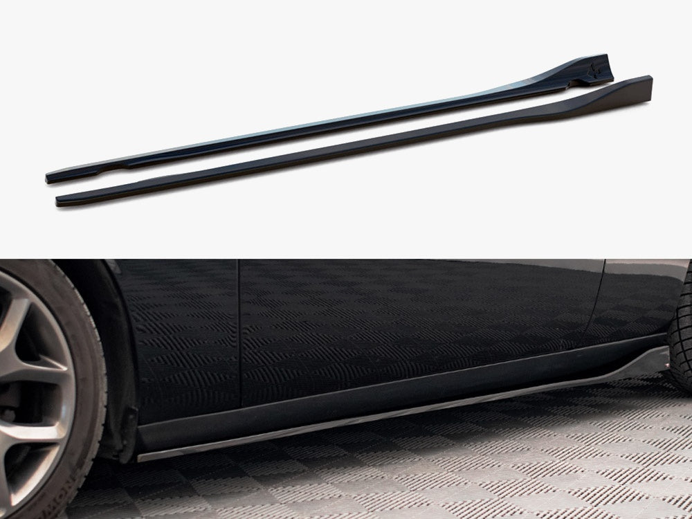 Maxton Design Side Skirts Diffusers Dodge Challenger RT Mk3 Facelift - DO-CHL-3-RT-SD1G - Image 1