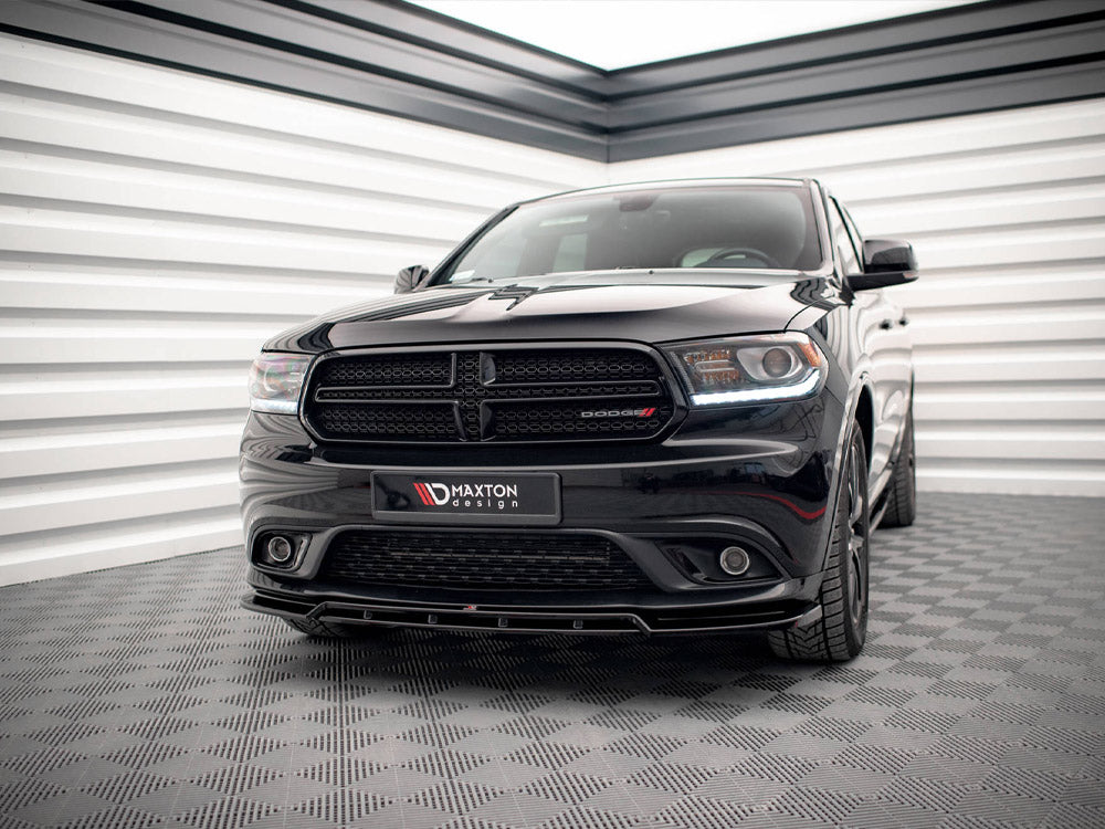 Maxton Design Front Splitter Dodge Durango RT MK3 (2014-2018) - DO-DU-3-RT-FD2G+FD2RG - Image 2