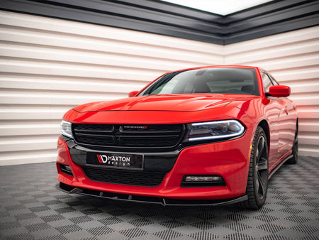 Maxton Design Front Splitter V.1 Dodge Charger RT Mk7 Facelift - DO-CH-2-RT-FD1G - Image 2