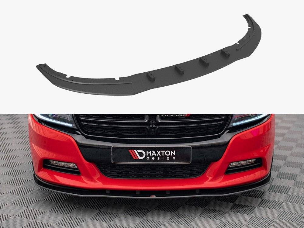 Maxton Design Street PRO Front Splitter Dodge Charger RT Mk7 Facelift - DOCH2RTCNC-FD1B - Image 1