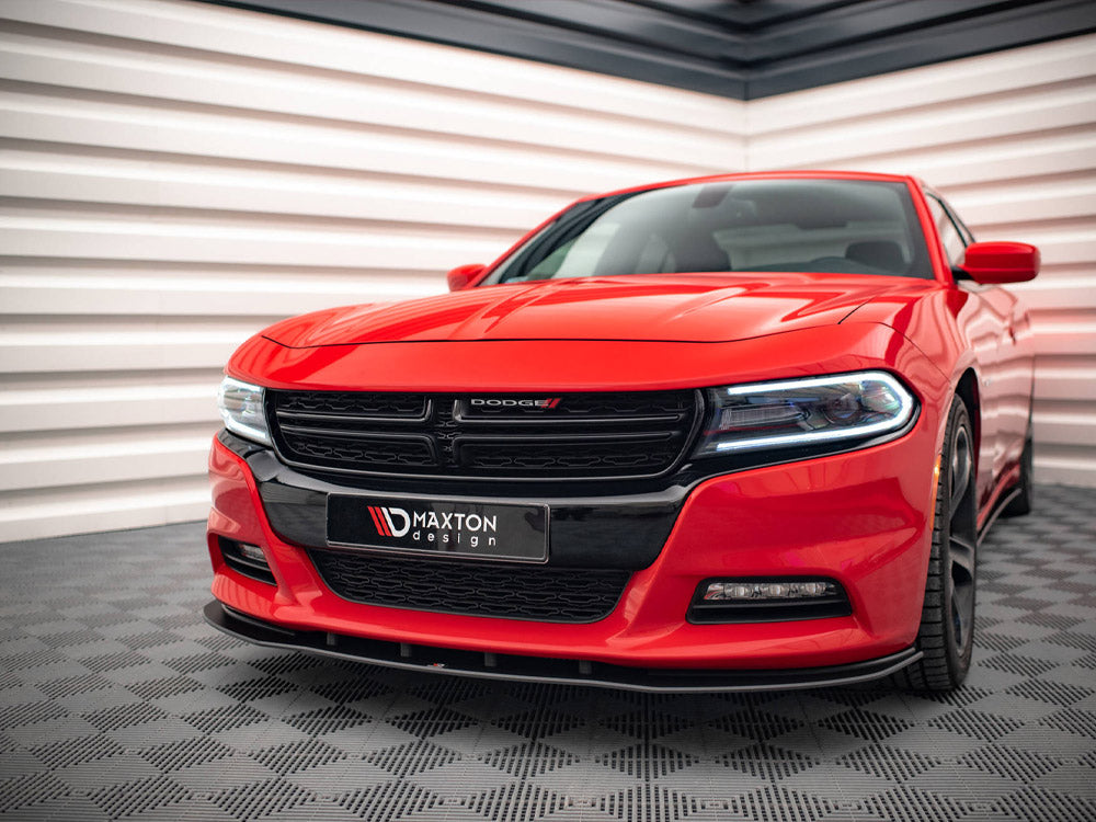 Maxton Design Street PRO Front Splitter Dodge Charger RT Mk7 Facelift - DOCH2RTCNC-FD1B - Image 2