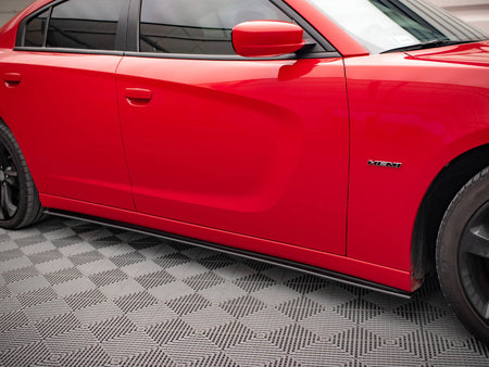 Maxton Design Street PRO Side Skirts Diffusers Dodge Charger RT Mk7 Facelift - DOCH2RTCNC-SD1B - Image 3