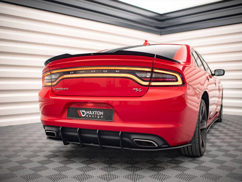 Maxton Design Street PRO Rear Diffuser Dodge Charger RT Mk7 Facelift - DOCH2RTCNC-RS1B - Image 2