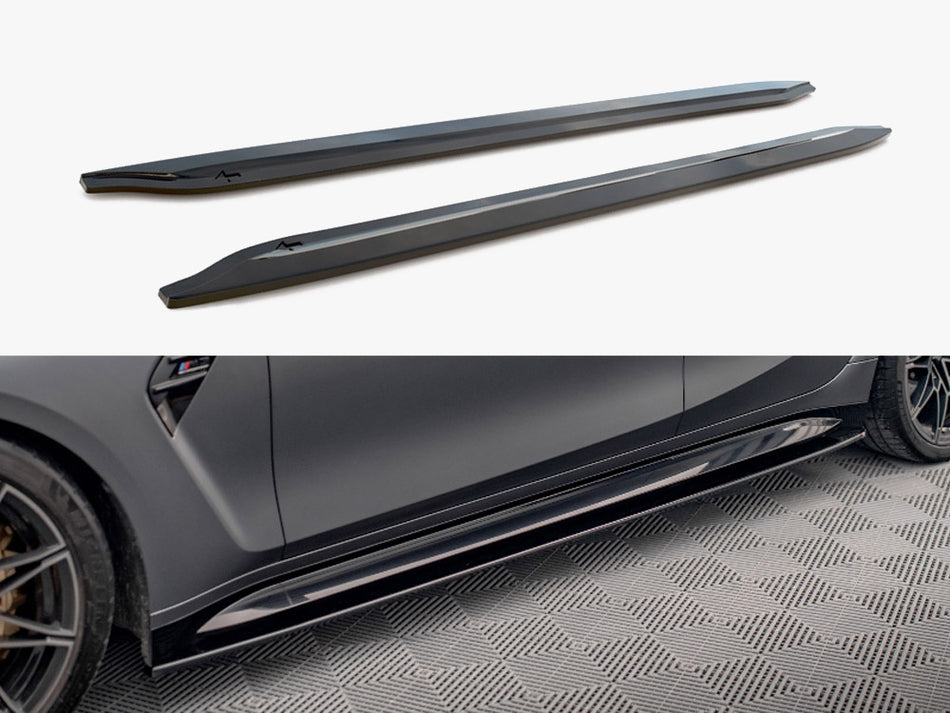 Side Skirts Diffusers V.1 BMW M3 Sedan / Touring G80 / G81
