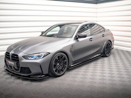 Side Skirts Diffusers V.1 BMW M3 Sedan / Touring G80 / G81