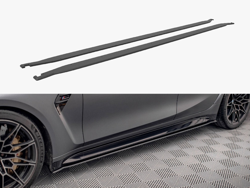 Street PRO Side Skirts Diffusers BMW M3 Sedan / Touring G80 / G81