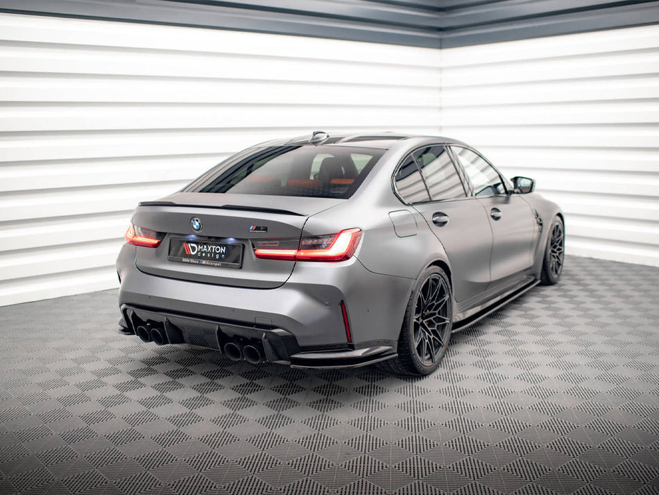 Maxton Design Rear Side Splitters V.1 BMW M3 Sedan / Touring G80 / G81 - BM-3-G80-M-RSD1G - Image 2