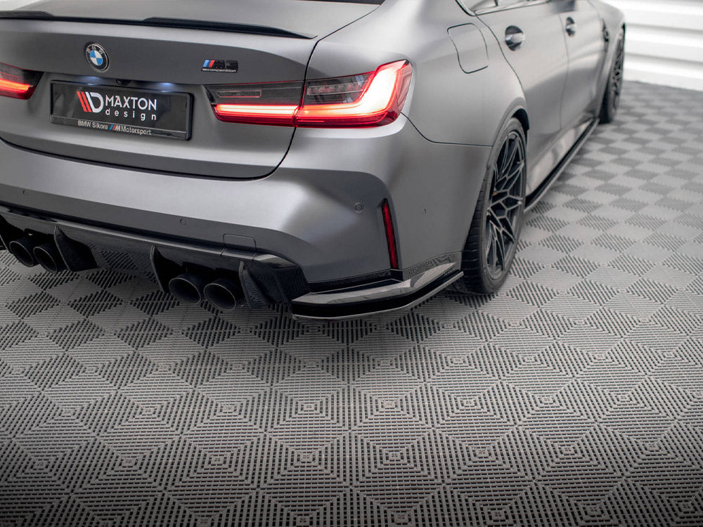 Maxton Design Rear Side Splitters V.1 BMW M3 Sedan / Touring G80 / G81 - BM-3-G80-M-RSD1G - Image 4