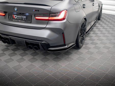 Maxton Design Rear Side Splitters V.1 BMW M3 Sedan / Touring G80 / G81 - BM-3-G80-M-RSD1G - Image 4