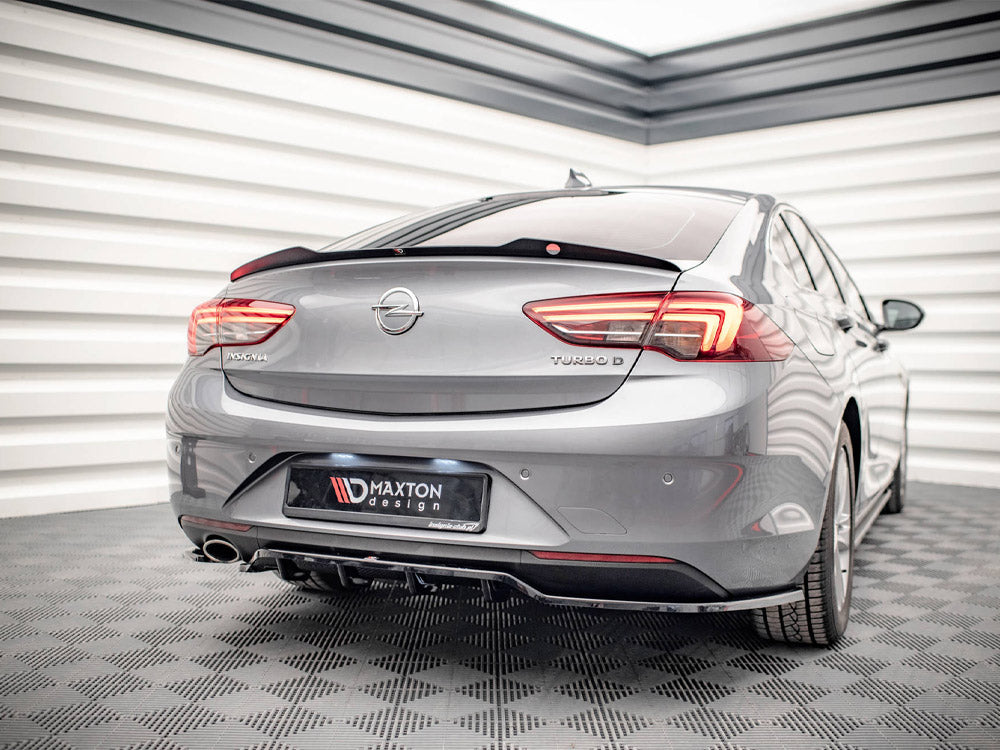 Maxton Design Central Rear Splitter (Vertical Bars) Opel / Vauxhall Insignia Mk2 - OP-IS-B-RSD1G+RD1G - Image 2
