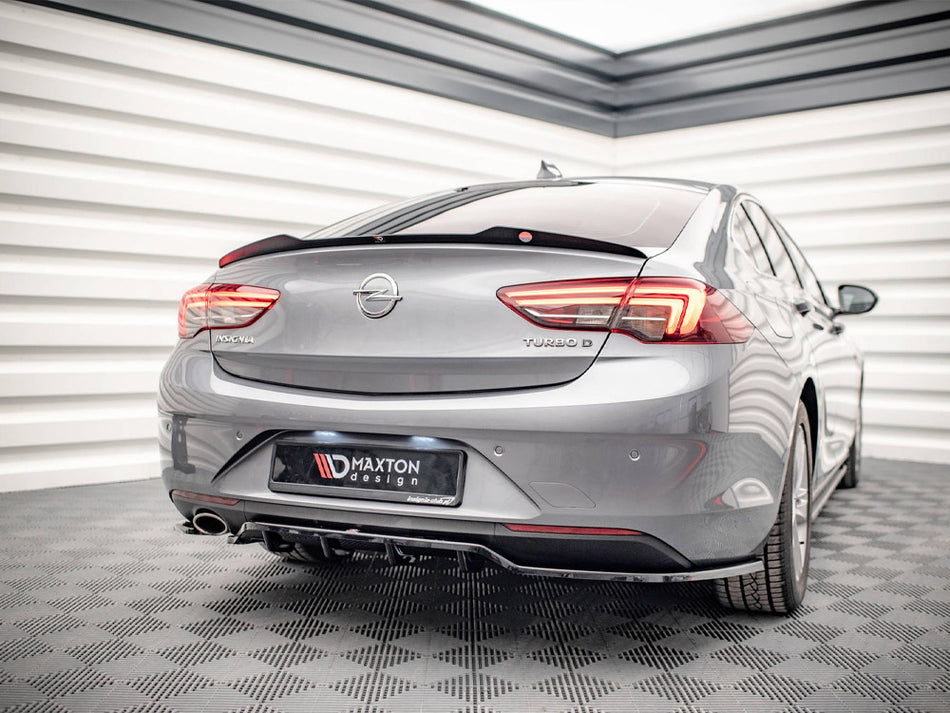 Maxton Design Central Rear Splitter (Vertical Bars) Opel / Vauxhall Insignia Mk2 - OP-IS-B-RSD1G+RD1G - Image 2