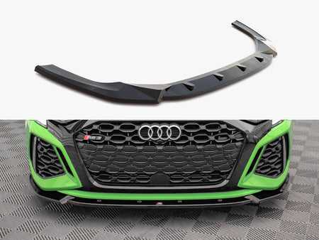 Maxton Design Front Splitter V.1 Audi RS3 8Y - AU-RS3-8Y-S-FD1G - Image 1