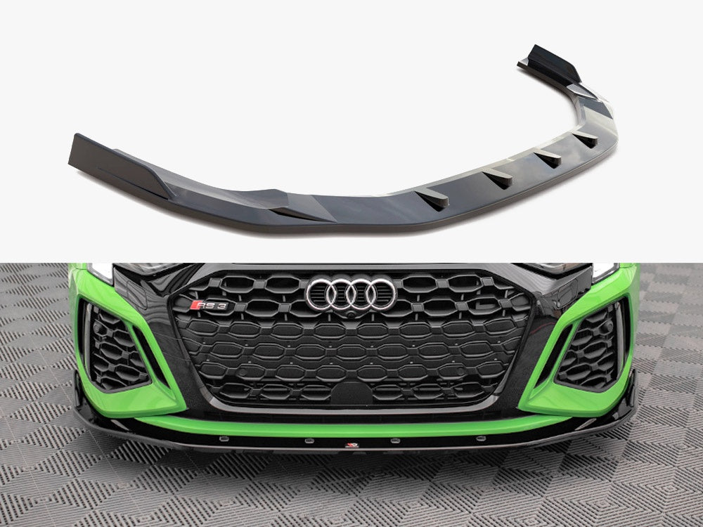 Maxton Design Front Splitter V.2 Audi RS3 8Y - AU-RS3-8Y-S-FD2G - Image 1