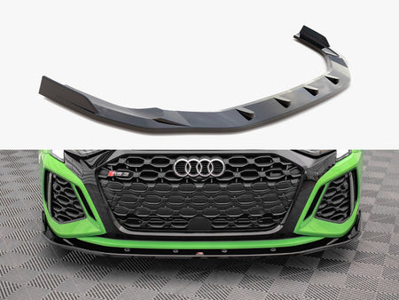 Maxton Design Front Splitter V.2 Audi RS3 8Y - AU-RS3-8Y-S-FD2G - Image 1