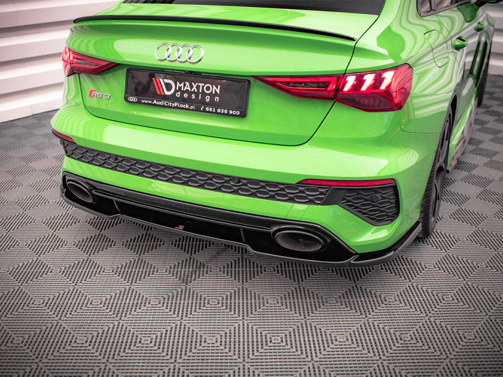 Maxton Design Central Rear Splitter Audi RS3 Sedan 8Y - AU-RS3-8Y-S-RD1G - Image 4
