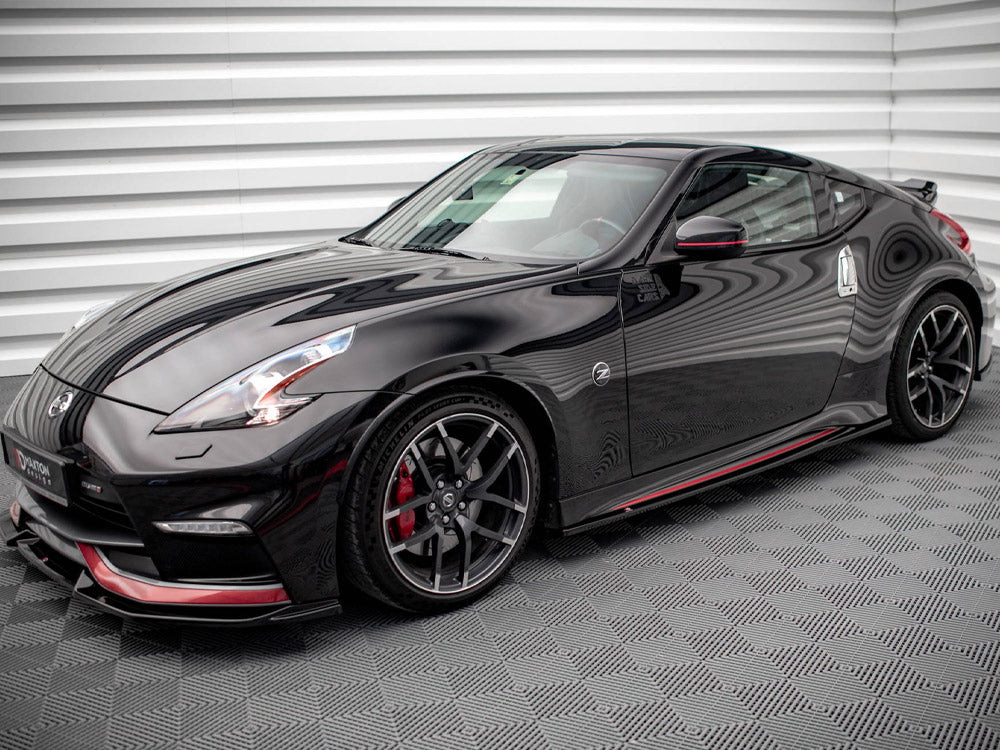 Maxton Design Side Skirts Diffusers V.2 Nissan 370Z Nismo Facelift (2014-2020) - NI-370Z-NISMO-SD2G - Image 2